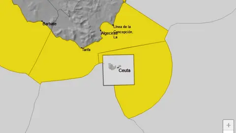 Alerta amarilla en la zona del Estrecho y Ceuta / AEMET