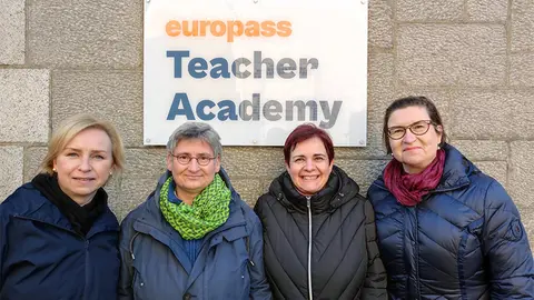 La profesora Ana Mora&ntilde;o en Dubl&iacute;n / Cedida