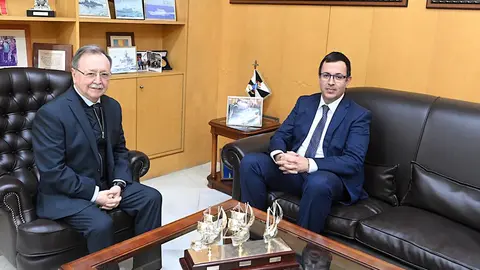 Recepci&oacute;n en Presidencia al director de la Prisi&oacute;n / Ciudad