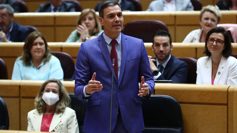 el presidente del Gobierno en el Senado
