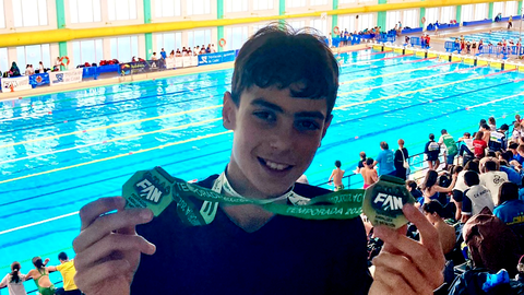 Alejandro L&oacute;pez, bicampe&oacute;n de Andaluc&iacute;a