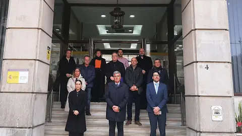 Minuto de silencio en la Delegaci&oacute;n del Gobierno