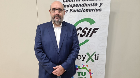 Miguel Borr&aacute;, presidente nacional de CSIF  / Archivo
