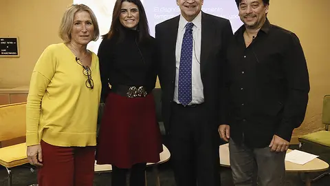 Participantes en la Rueda de Prensa sobre la AME