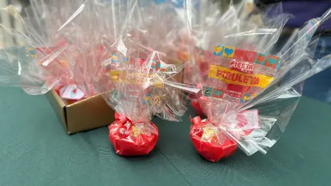 El stand estar&aacute; hasta las 14.00 en Plaza de los Reyes / Dani Hern&aacute;ndez