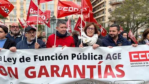 Concentraci&oacute;n de CCOO Por la Administraci&oacute;n P&uacute;blica / Daniel Hern&aacute;ndez