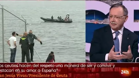 Entrevista a Juan Vivas en el Canal 24h / RTVE