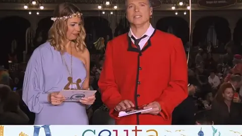 Publicidad de Ceuta en el programa de la final del COAC 2023 del Teatro Falla