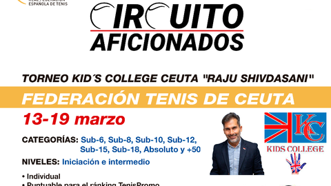 Circuito aficionados de tenis