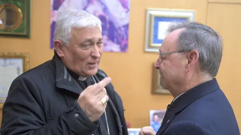 Zornoza y Vivas charlan en el despacho presidencial / Foto: Ciudad Aut&oacute;noma