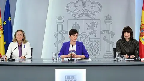 Rueda de prensa tras el Consejo de Ministros