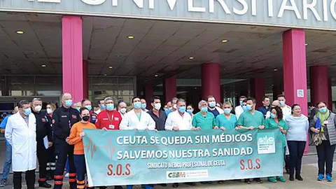 Huelga de m&eacute;dicos / Archivo