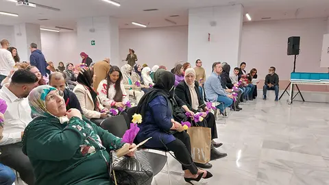 Acto de Ceuta Ya! por el D&iacute;a Internacional de la Mujer / &Aacute;frica Gonz&aacute;lez