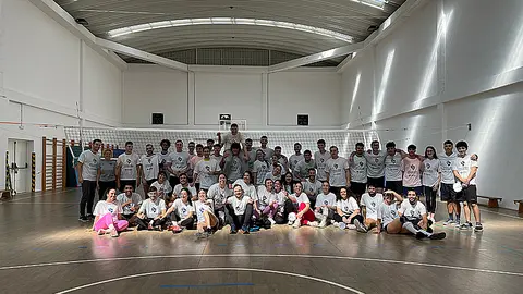 Participantes en el Torneo Deportivo de Ciencias de la Salud