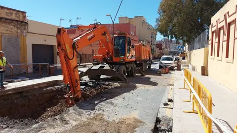 Trabajos de reparaci&oacute;n  / Cedida
