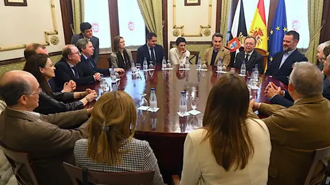 Momento de la reuni&oacute;n/ Foto: Ciudad Aut&oacute;noma