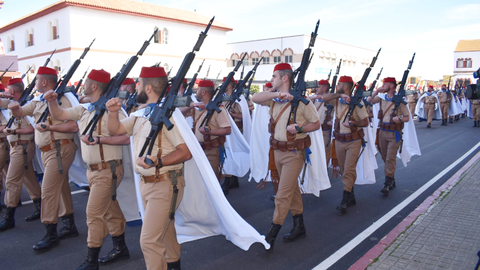 Para Militar protagonizada por Regulares. Foto_ Rafa B&aacute;ez. Archivo