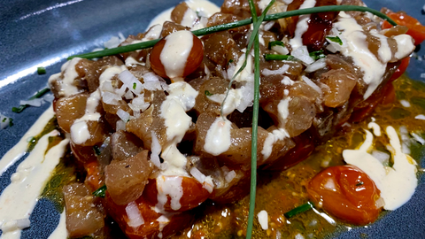 EN V&Iacute;DEO - El 'Tentaero' compite con un Ceviche de corvina sobre tomates cherrys