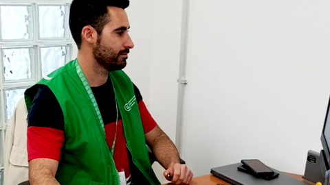 Jos&eacute; Manuel Mar&iacute;n, trabajador social de la Asociaci&oacute;n Espa&ntilde;ola Contra el C&aacute;ncer