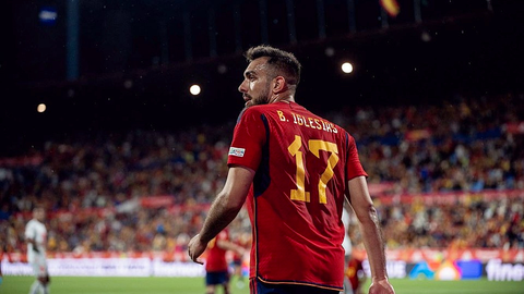 Borja Iglesias. Foto_ RFEF
