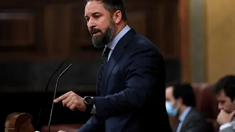 Santiago Abascal, en una intervenci&oacute;n ante el Congreso de los Diputados / Congreso.es