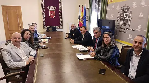 Reuni&oacute;n de Juan Guti&eacute;rrez con Rafael Garc&iacute;a / PSOE