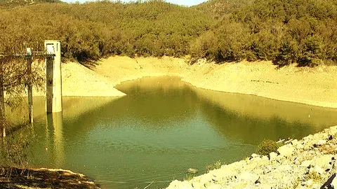 Bajo nivel en el Pantano del Renegado / Archivo