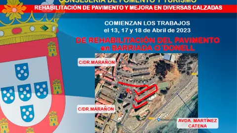 Campa&ntilde;a de asfaltado de en abril