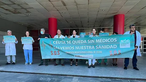 Concentraci&oacute;n en la Huelga de M&eacute;dicos / Archivo