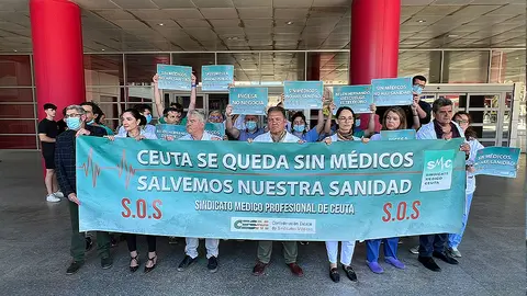 Concentraci&oacute;n en la Huelga de M&eacute;dicos / Archivo