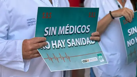 Concentraci&oacute;n en la Huelga de M&eacute;dicos / Archivo