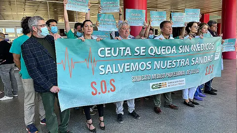 Concentraci&oacute;n en la Huelga de M&eacute;dicos / Archivo