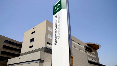 Hospital de La L&iacute;nea de la Concepci&oacute;n al que fue trasladado 'Tayena' tras el tiroteo