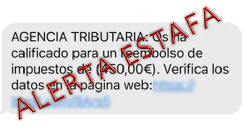 Smishing en la Campa&ntilde;a de la Renta 2023