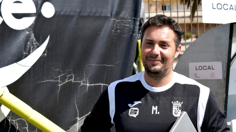 Mohamed Mohamed, entrenador del filial de la AD Ceuta FC