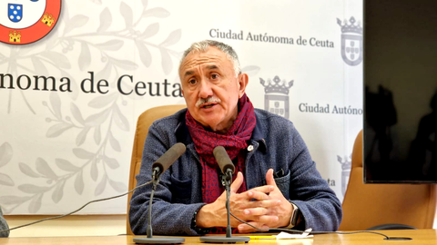 Pepe &Aacute;lvarez, secretario general confederal de UGT / Laura Ortiz