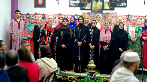 Iftar multicultural celebrado en la nueva sede de Al-Idrissi / Susana I&ntilde;esta
