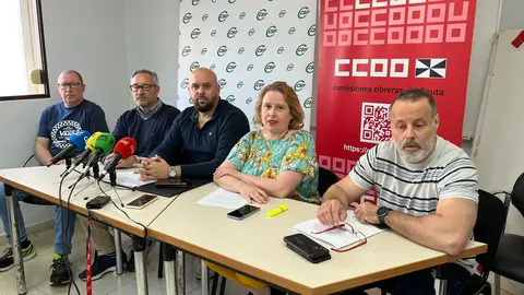 Rueda de prensa de CSIF y CCOO sobre la huelga de m&eacute;dicos / Daniel Hern&aacute;ndez