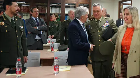 Reuni&oacute;n en la sede de la Fiscal&iacute;a Superior de Andaluc&iacute;a, Ceuta y Melilla