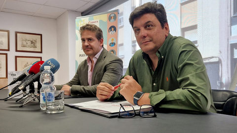 El presidente y el secretario de la C&aacute;mara de Comercio / Archivo