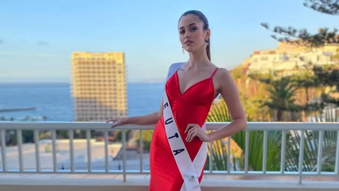 Yaiza Rivero durante el primer d&iacute;a de concentraci&oacute;n de Miss World Spain