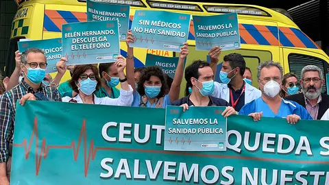 Huelga de m&eacute;dicos /Archivo