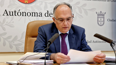 Alberto Gait&aacute;n, portavoz del Gobierno, durante la rueda de prensa posterior al Consejo de este viernes / Laura Ortiz