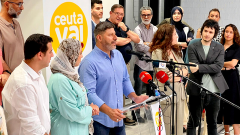 Mohamed Mustafa, candidato de 'Ceuta Ya!' / Archivo