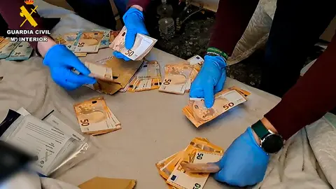 Durante los registros realizados se han localizado 16.695&euro; en efectivo