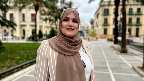 Mina Mohamed, n&uacute;mero 10 de la candidatura del PP / Daniel Hern&aacute;ndez