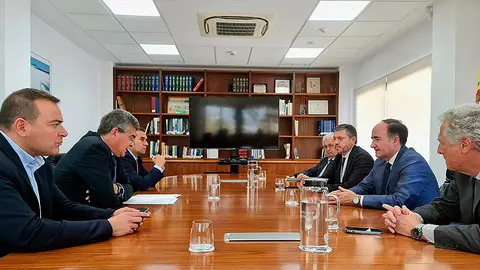 Reuni&oacute;n de la Delegaci&oacute;n del Gobierno con los presidentes de la Autoridades Portuarias de Algeciras y Ceuta