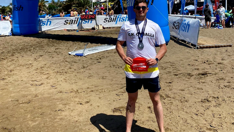&iexcl;Tibur&oacute;n Gait&aacute;n!_ plata para el caballa en la primera etapa de la Copa de Espa&ntilde;a de Aguas Abiertas 