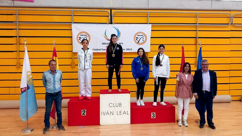 Candela Mu&ntilde;oz, oro y Julia Melgar, bronce, triunfan en el Internacional de Arganda del Rey (1)