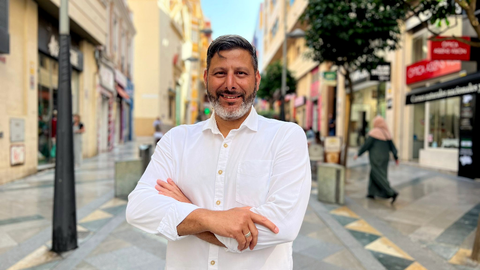 Mohamed Mustafa, candidato de 'Ceuta Ya!' / Daniel Hern&aacute;ndez